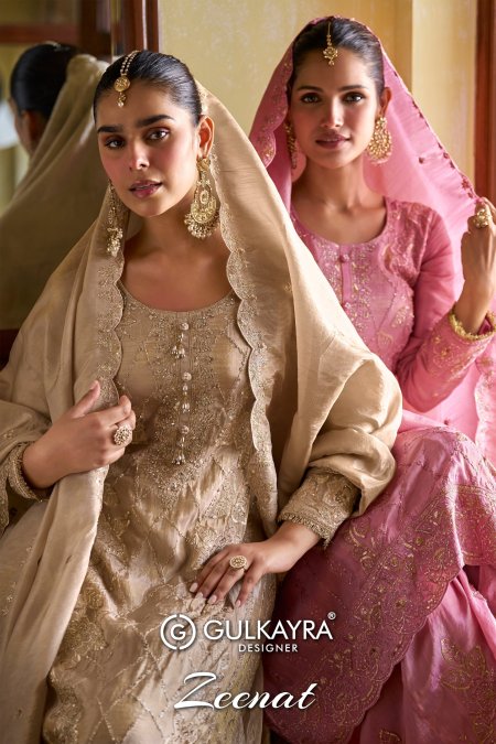 Zeenat By Gulkayra Real Simar Silk Readymade Suits 